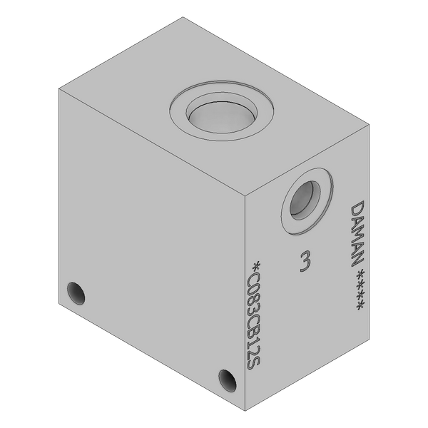 DC083CB12S - Cartridge Valve Cavity Bodies