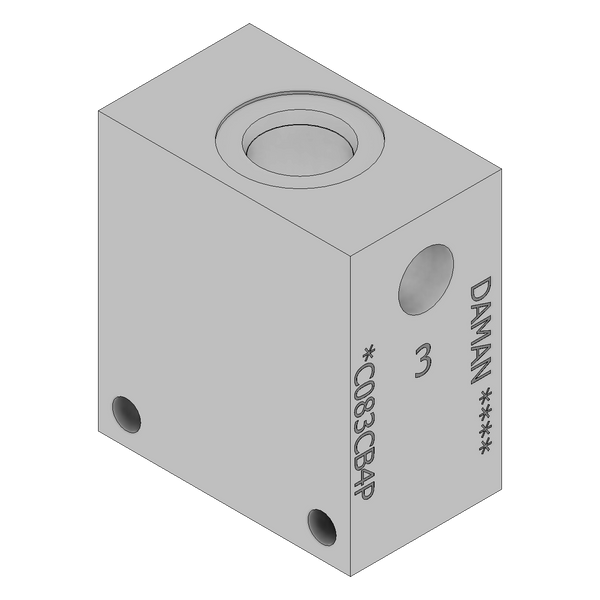 DC083CB4P - Cartridge Valve Cavity Bodies
