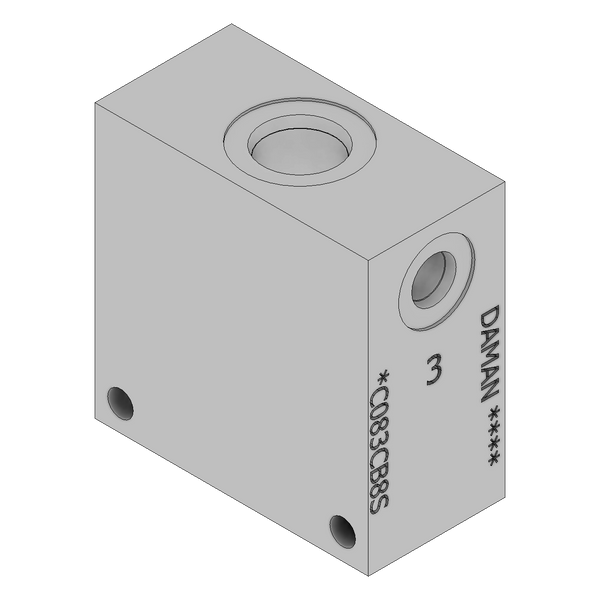 DC083CB8S - Cartridge Valve Cavity Bodies