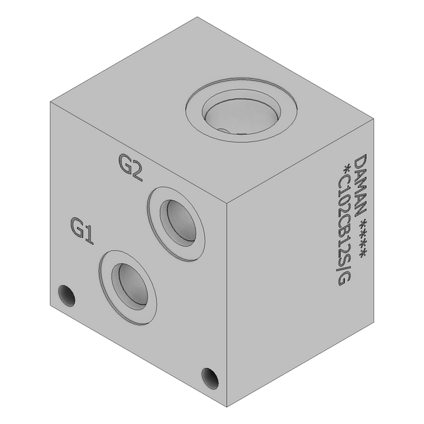 DC102CB12S/G - Cartridge Valve Cavity Bodies