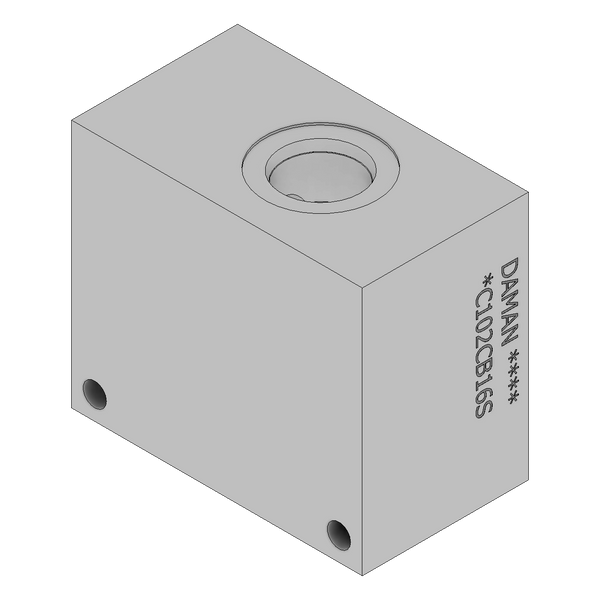 DC102CB16S - Cartridge Valve Cavity Bodies