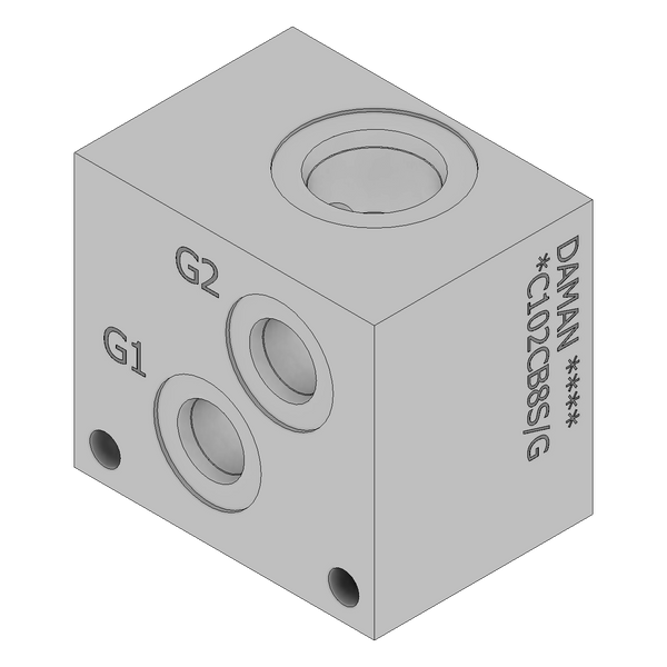AC102CB8S/G - Cartridge Valve Cavity Bodies