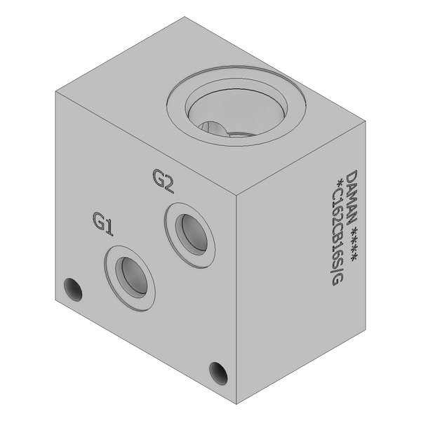 DC162CB16S/G - Cartridge Valve Cavity Bodies