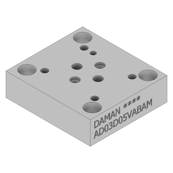 DD03D05VABAM - Valve Adaptors