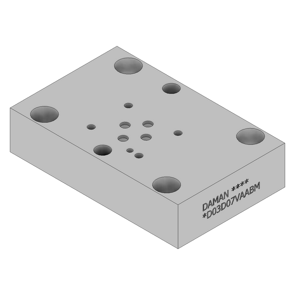 DD03D07VAABM - Valve Adaptors