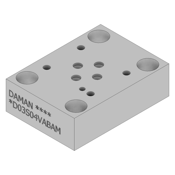 DD03S04VABAM - Valve Adaptors