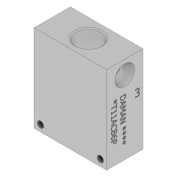 AT11ACB6P - Cartridge Valve Cavity Bodies