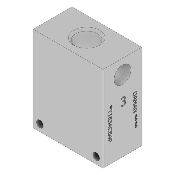 AT163ACB4P - Cartridge Valve Cavity Bodies