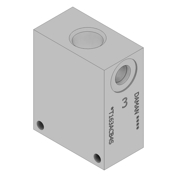 DT163ACB4S - Cartridge Valve Cavity Bodies