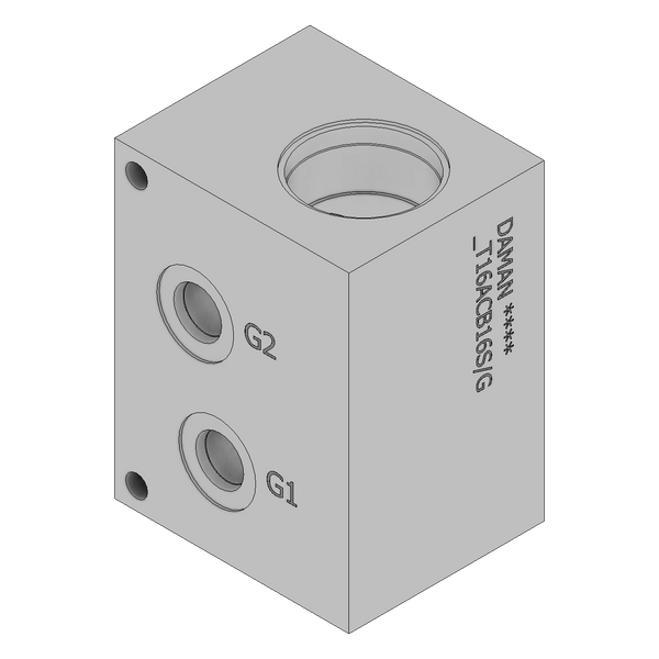 DT16ACB16S/G - Cartridge Valve Cavity Bodies