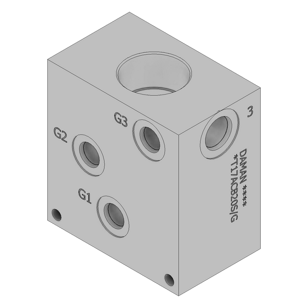DT17ACB20S/G - Cartridge Valve Cavity Bodies