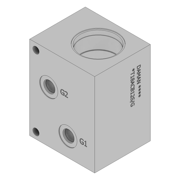 DT18ACB12S/G - Cartridge Valve Cavity Bodies