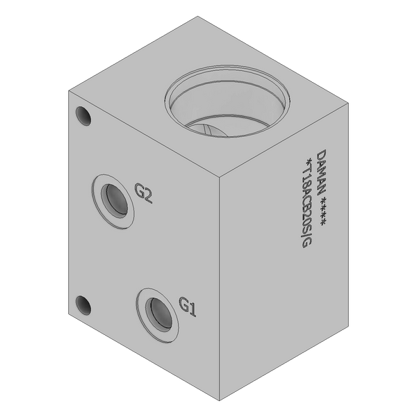 DT18ACB20S/G - Cartridge Valve Cavity Bodies