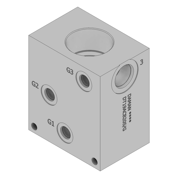 DT19ACB20S/G - Cartridge Valve Cavity Bodies