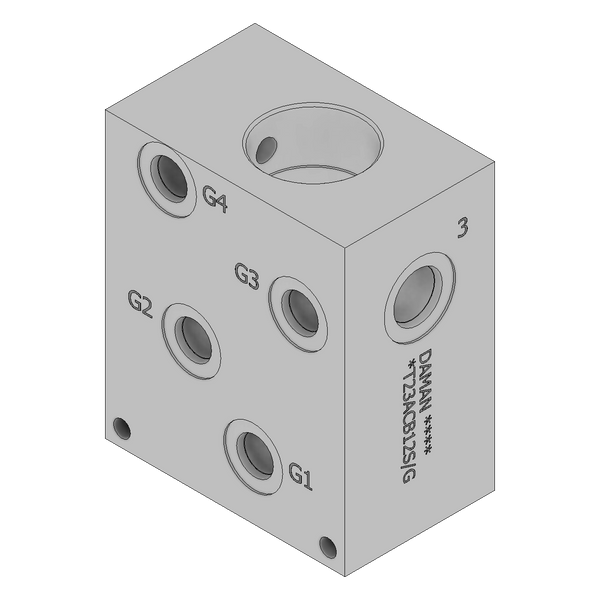 DT23ACB12S/G - Cartridge Valve Cavity Bodies