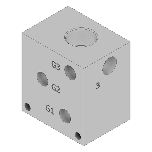 AT2ACB12P/G - Cartridge Valve Cavity Bodies