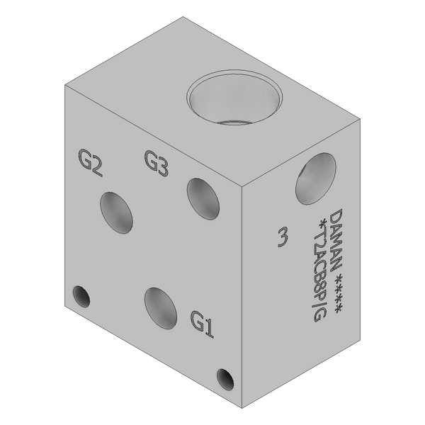 AT2ACB8P/G - Cartridge Valve Cavity Bodies