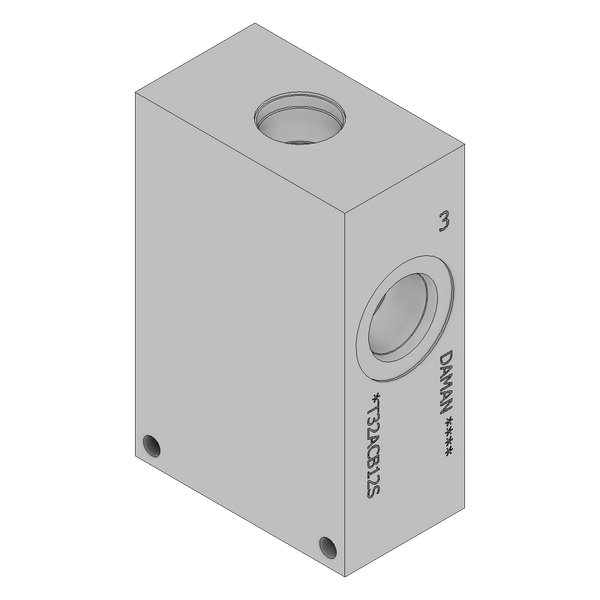 AT32ACB12S - Cartridge Valve Cavity Bodies