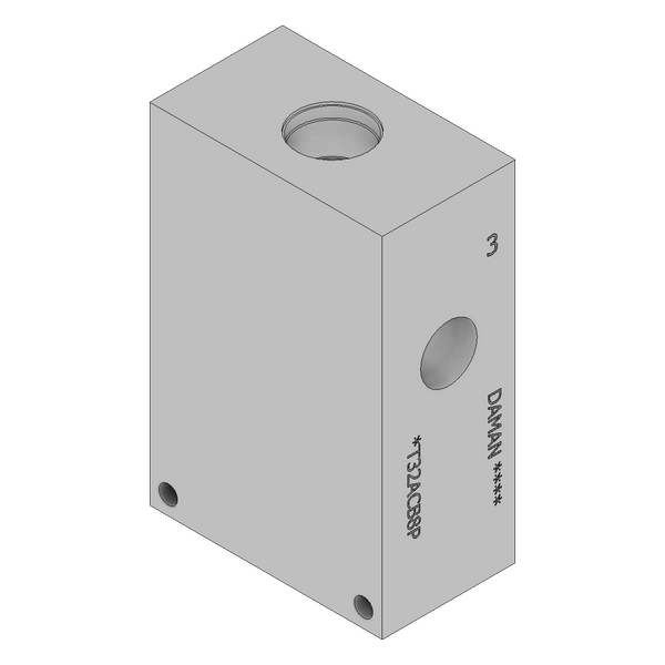 AT32ACB8P - Cartridge Valve Cavity Bodies